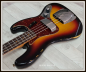 Preview: Fender Custom Shop LTD 60s Jazz Bass, Relic 3 Tone Sunburst, Limited Edition *B-Ware*